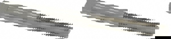 #10-32 UNF, H2, 3 Flute, Bottoming Chamfer, Bright Finish, High Speed Steel Hand STI Tap